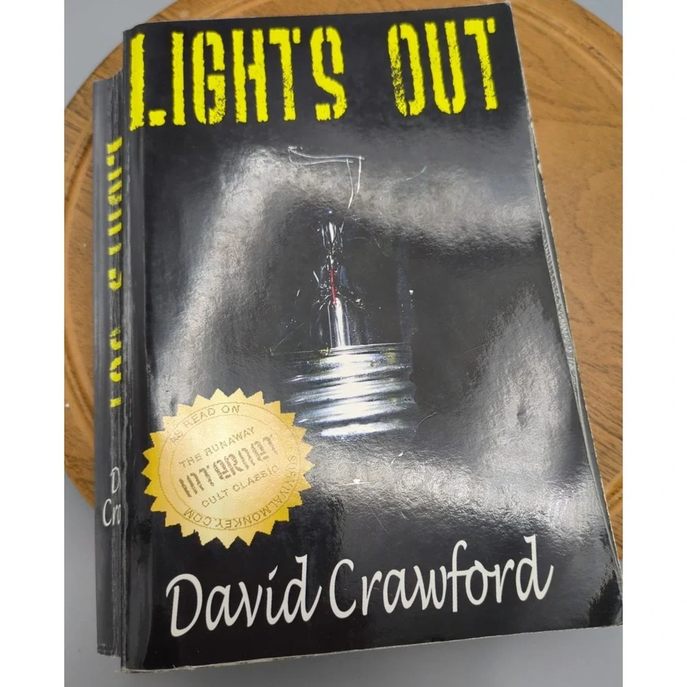 Lot of 2 - Lights Out - Collision Course‎ - by David Crawford - Two Paperpacks